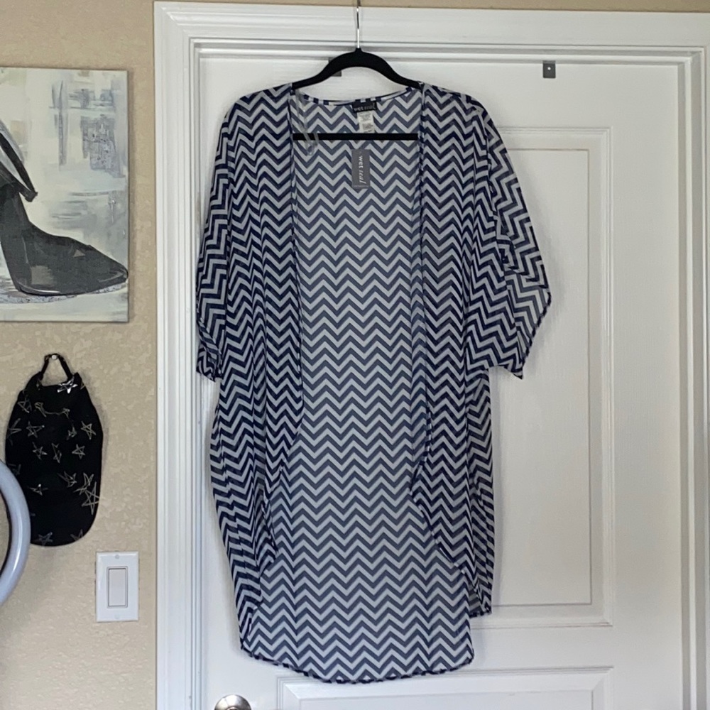 Navy blue Kimono